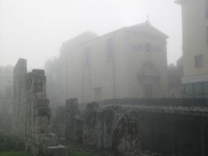 San Paolo Apostolo nella nebbia