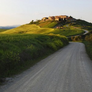 Tramonto di primavera su Mucigliani