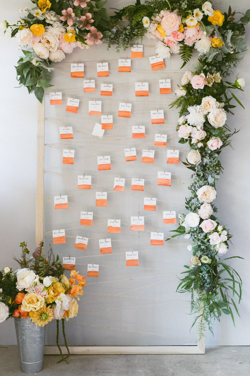 Seating Chart Frame Diy 008