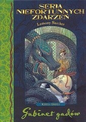 Okładka książki Gabinet gadów Lemony Snicket