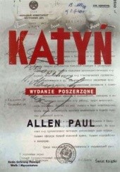 Okładka książki Katyń P. Allen