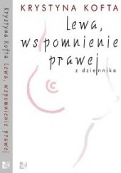 Okładka książki Lewa, wspomnienie prawej Krystyna Kofta