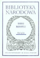 Okładka książki Książę Niccolò Machiavelli