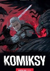 Okładka książki Egmont Komiksy. Katalog 2019 Marianna Strychowska, praca zbiorowa