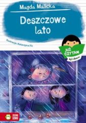 Okładka książki Już czytam sylabami. Deszczowe lato Katarzyna Fic, Magda Malicka