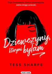 Okładka książki Dziewczyny, którymi byłam Tess Sharpe