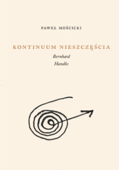 Okładka książki Kontinuum nieszczęścia. Bernhard Handke Paweł Mościcki