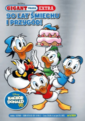 Okładka książki 90 lat śmiechu i przygód Enrico Faccini, Andrea Freccero, Luciano Gatto, Marco Gervasio, Francesco Guerrini, Carlo Panaro, Rudy Salvagnini