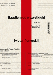 Okładka książki [kradłem od wszystkich] Victor Ficnerski