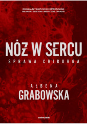 Okładka książki Nóż w sercu. Sprawa chirurga Ałbena Grabowska