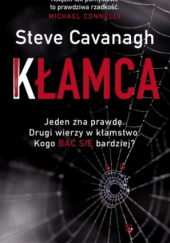 Okładka książki Kłamca Steve Cavanagh