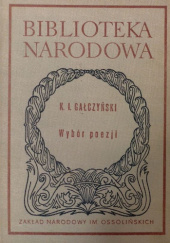 Okładka książki Wybór poezji Konstanty Ildefons Gałczyński