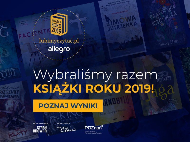 Plebiscyt Książka Roku 2019 – oto laureaci!