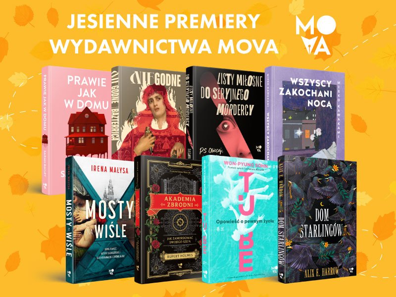 Jesienne nowości i zapowiedzi Wydawnictwa Mova