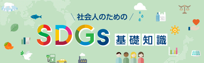 グラフィックで考える社会人のためのSDGs基礎知識