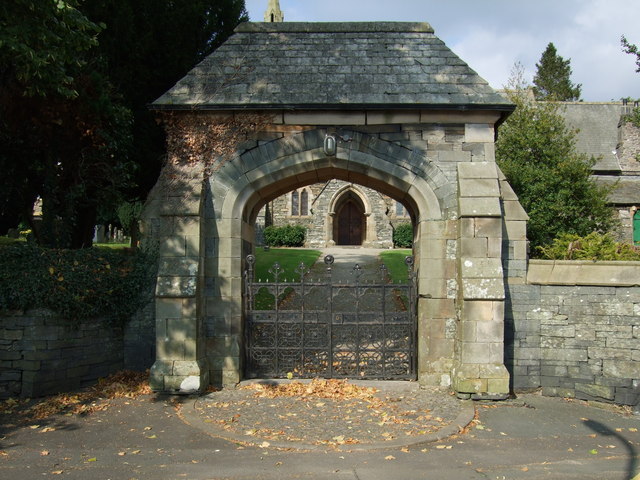 Entrance to St. James' Church, Staveley