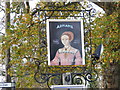 TM2460 : The Queens Head Inn Sign by Geographer