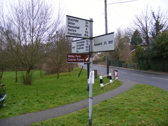 Walpole Roadsign