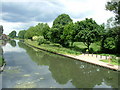 TQ3685 : Edge of Hackney Marshes from Homerton Road bridge by Simon Norman