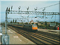 SJ7055 : Southbound express approaching Crewe North Junction by Stephen Craven