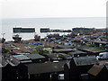 TQ8209 : Fishing Boats at Hastings sea front by Oast House Archive