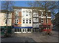 SU6351 : Market Place House & Basingstoke marketplace by Mr Ignavy