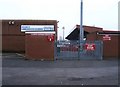 SO8375 : An entrance gate to Kidderminster Harriers football ground by P L Chadwick