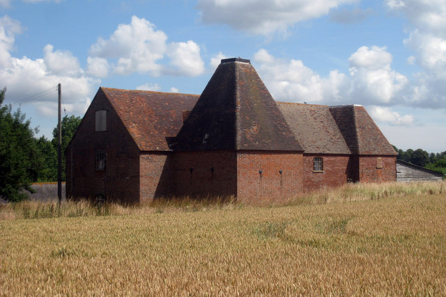 Unconverted Oast House at Harmansole Farm, Stone Street, Lower Hardres, Kent