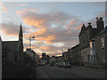 NY7708 : Kirkby Stephen: Market Street at dusk by Stephen Craven