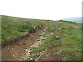 NT9424 : Drainage ditch alongside a moorland track by Stephen Craven