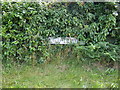 TG4700 : Church Lane Sign by Geographer