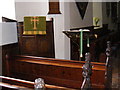 TM4269 : The Pulpit of All Saints Church, Darsham by Geographer