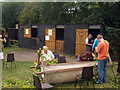 TQ7458 : Hopper Huts at The Museum of Kent Life, Cobtree, Lock Lane, Sandling, Kent by Oast House Archive