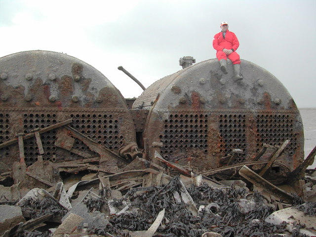 WWII Target Practice Barge