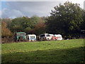 TQ5124 : Abandoned Vehicles at Hambourne Farm by Oast House Archive