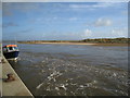 SZ1891 : A strong tidal surge - Mudeford by Mr Ignavy