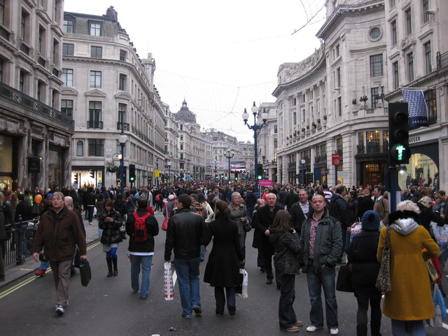 Regent Street - Shop West End VIP Day-05 Dec 2009