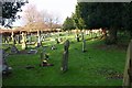 SP2755 : Graveyard of St Peter's Church, Wellesbourne by David P Howard