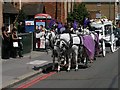 TQ3167 : Telephone box on the Brighton Road by tristan forward