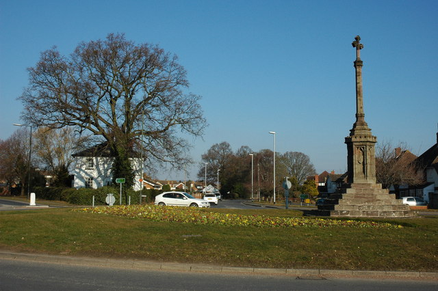 White Cross roundabout, Hereford