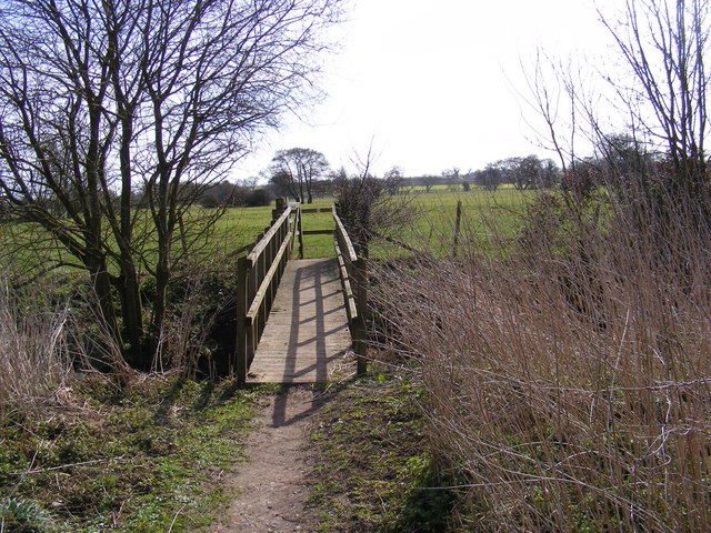 Footbridge over Town River