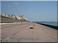 TR2838 : Sea wall and Path at Samphire Hoe Country Park by Oast House Archive