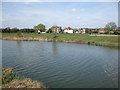 SU9279 : View of Lake End from the Jubilee River bridge by don cload