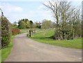 SP2641 : Entrance drive to Bowbeck House, Honington by David P Howard