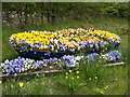 TM4562 : Floral Display on Lover's Lane by Geographer