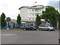 TQ4182 : Mini-roundabout on Boundary Lane, Newham by Stephen Craven