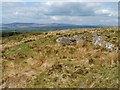 NS4582 : Oval pit near old farmstead by Lairich Rig