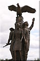 SK1814 : Polish War Memorial, Near completion  (2) by Chris' Buet