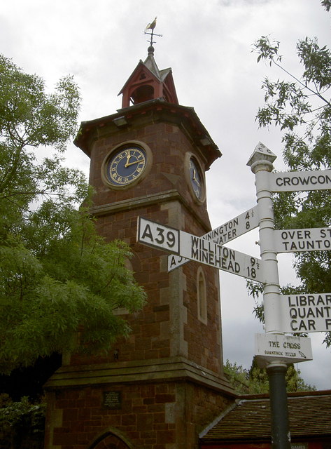 Clock Tower, St Mary's St, Nether Stowey