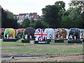 TQ2878 : Indian Elephants at London's Elephant Parade by PAUL FARMER